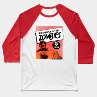 The Plague Of the Zombies - Vintage Movie Collection Baseball T-Shirt